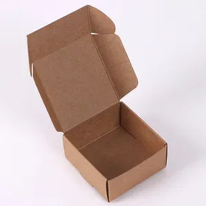 カスタムリサイクル可能環境に優しいクラフト紙包装配送メーラー郵送ボックス石鹸箱包装ボックス