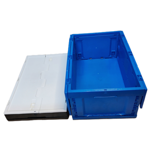 QS Thùng nhựa giỏ trái cây PP Stackable container lưới Rau lưu trữ Thùng nhựa để bán - Product Image 2