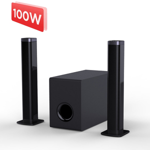 Samtronic 2.1ch Detachable RMS 80W Wireless <strong>Tv</strong> Soundbar <strong>Speaker</strong> with Wired Subwoofer for Home Theatre - Product Image 3