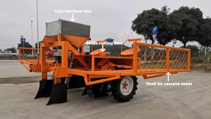 Máquina de Plantación de Yuca Tipo Tractor de Alta Eficiencia con Componentes Centrales de Engranajes, 100HP, 2 Filas, Espacio entre Filas de 60-70cm - Product Image 6