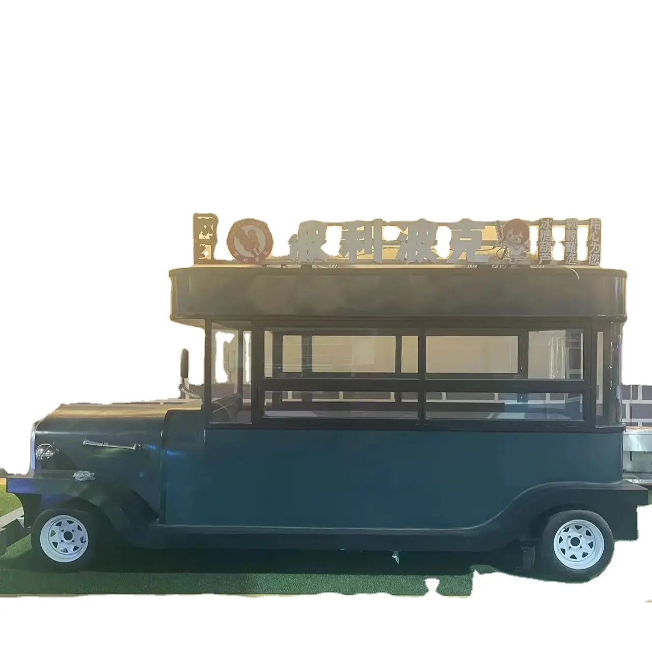 Bobang Mobile Coffee Burger Vans Electric Food Cart French Pastries Fast Food Bus Food Truck with Full Kitchen Equipment
