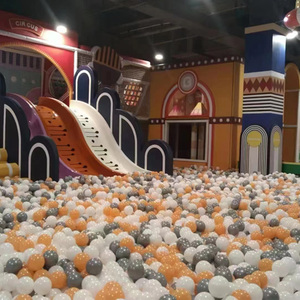 Équipement de terrain de jeux intérieur pour enfants avec zones interactives, toboggan, fosse <span class=keywords><strong>à</strong></span> <span class=keywords><strong>balles</strong></span> et trampoline pour centre de divertissement familial - Product Image 2