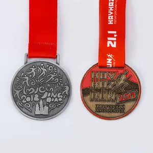 School Race Trophies And Medals Sports Athletic Cheap Graduate Fencing Sublimation Custom Medals Sports Blank Medal