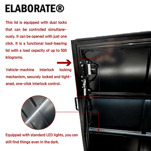 Camionnette de transport de marchandises avec couvercle hydraulique <span class=keywords><strong>en</strong></span> aluminium épaissi, adaptée à de multiples scénarios - Product Image 3