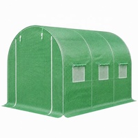 Serre de jardin accessible par l'extérieur 300x200x200cm, structure en acier galvanisé, écologique, étanche, facile à assembler, pour jardin domestique en hiver