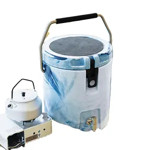 Kunststoff-Rund kühler für den Außenbereich Tan Roto molded 8L Wasserkühler