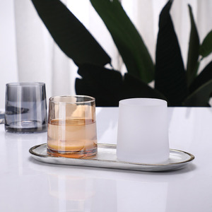 Ensemble de gobelets à bain de bouche en verre pour hôtel, style nordique, couleur unie, pour la maison et l'hôtel - Product Image 4