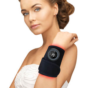 Terapia de alivio del dolor Muñequera eléctrica recargable por USB Vibración Muñequeras calentadas inteligentes personalizadas - Product Image 2