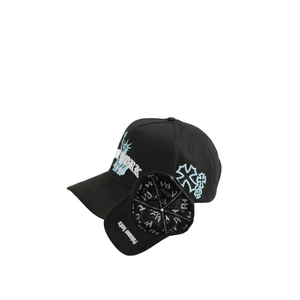 หมวกเบสบอลแบบมีโครงสร้าง ผลิตตามสั่งพร้อมโลโก้  ผ้าโพลีเอสเตอร์ 100%  หมวกเปล่าสำหรับใช้งานทั่วไป - Product Image 1