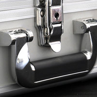 Serrure de boîtier d'équipement de programmation en alliage d'aluminium et boîte de rangement en métal avec support OEM/ODM