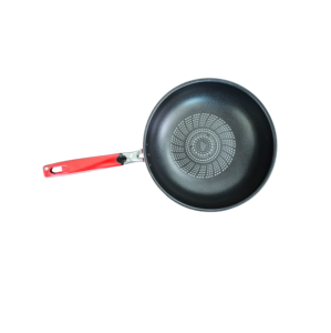 Ensemble de poêles Wok antiadhésives à motif diamant de qualité supérieure coréenne, design moderne, compatible avec les cuisinières à gaz, résistance à la chaleur de 600°C, 22 cm, 32 cm, pour friture profonde - Product Image 1