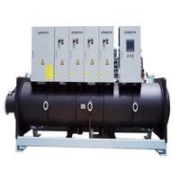 Enfriador de Agua Centrífugo de Levitación Magnética 600RT con Cuatro Compresores y Motor de Ahorro Energético