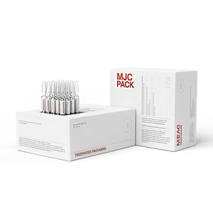 Hộp bao bì lọ peptide giấy tráng phủ, cán mờ, có lớp EVA, dùng để đóng gói lọ 3ml tùy chỉnh - Product Image 1