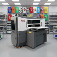 Impresora DTG Comercial de Doble Banco de Trabajo de Alta Velocidad 50x70cm con Cabezal de Impresión Industrial Brother para Producción Continua