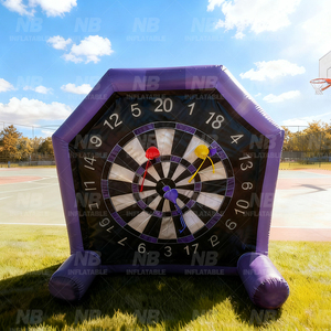Commercial Strong PVC Custom <b>Inflatable</b> Soccer Dart <b>Game</b> for Outdoor Interactive Foot Dart Board <b>Inflatable</b> Dart Board Commercia - Product Image 3