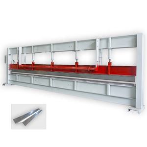 Cintreuse hydraulique semi-automatique pour tôles d'acier, commande PLC, haute précision, 4-6m, pour toiture, avec pompe à engrenages - Product Image 1