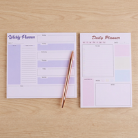 Agenda Personalizada A5 Diaria y Semanal, Cuaderno Portátil con Hojas Desprendibles, Libreta de Notas para Oficina y Viajes