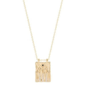 LOZRUNVE Boho Jewelry 925 Plata Sólido Vintage Oro <span class=keywords><strong>Starburst</strong></span> Colgante Collar - Product Image 3