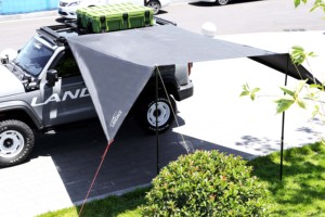 Venta al por mayor 4X4 Suv tienda retráctil para coche de alta resistencia Suministros para acampar al aire libre Toldo lateral superior para coche - Product Image 5