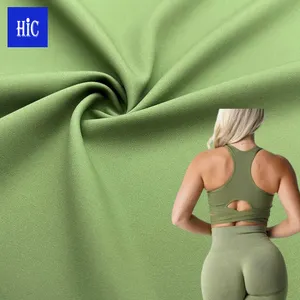 Hic Chất Lượng Cao Dệt Kim Nylon Spandex Vải 4-Cách Căng Cao Đàn Hồi Thoáng Khí Nhanh Chóng Làm Khô Yoga Mặc Vải