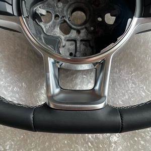Volante <span class=keywords><strong>de</strong></span> Cuero Negro Completo para Volkswagen Golf MK7 MK7.5 MK8 GTI R Jetta Passat B8 Tayron T Roc <span class=keywords><strong>Arteon</strong></span> Atlas, Venta al Por Mayor - Product Image 3