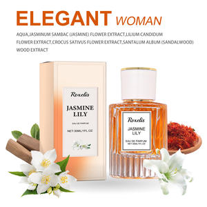 Botellas de perfume de espray de cristal femeninas rellenables vacías de lujo de alta calidad con forma redonda de 30ml al por mayor - Product Image 5