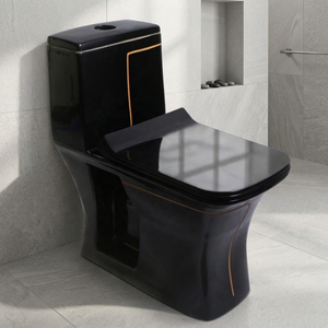 Inodoro de Doble Descarga, Moderno, de Cerámica, de Lujo, en Oferta, Sanitario de Una Pieza para Baño - Product Image 5