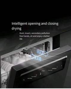 <span class=keywords><strong>Lavavajillas</strong></span> Inteligente <span class=keywords><strong>Xiaomi</strong></span> Mijia de Doble Función Integrado QMDW1602M, 16 Servicios, Gran Capacidad N1, LED - Product Image 3