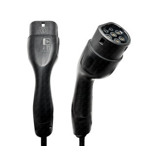 美国2型16A 1相电动汽车充电电缆线束聚氯乙烯和橡胶绝缘带充电插头 - Product Image 6