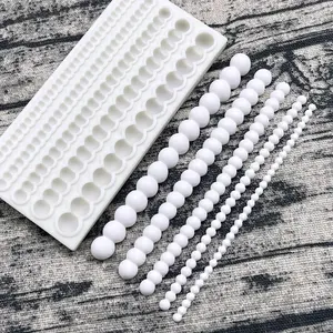 תערובת גודל פנינה סיליקון סוגרקראפט עובש שרף כלים עוגה אפייה עובש עוגת שועלים - Product Image 3