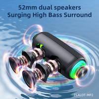 Altavoz Portátil Compacto e Inmersivo MP2 de 20W con Efectos de Luz RGB y 8 Horas de Reproducción para Ejercicios Matutinos