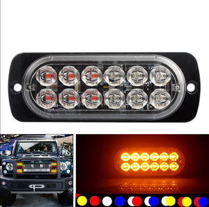 Luces Estroboscópicas de Emergencia de 12 LED, Luces Intermitentes de Advertencia para Conducir, Tiras de Luces para Automóviles, Accesorios de Iluminación para Automóviles, 12 LED - Product Image 3