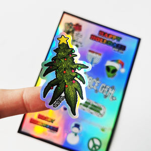 Étiquette <span class=keywords><strong>de</strong></span> bouteille holographique, autocollant lenticulaire holographique, impression brillante, <span class=keywords><strong>feuille</strong></span> personnalisée - Product Image 6