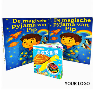 Mẫu Miễn Phí ABC Câu Đố Sách Giáo Dục Trẻ Em Màu Tông Đầy Đủ Màu Sắc Hội Đồng Quản Trị Cuốn Sách In Ấn Trẻ Em Cuốn Sách Dịch Vụ In Ấn - Product Image 3