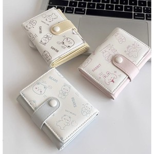 <b>Cute</b> Cartoon Cat Pattern Short Tri-fold Wallet for Women New Style Unique Coin <b>Purse</b> Card Holder for Student Girls - Product Image 1