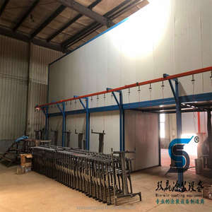 Forno especial cura forno com revestimento em pó equipamento para pulverizar peças plásticas e secagem caixas Spray Booth máquina tipo - Product Image 4