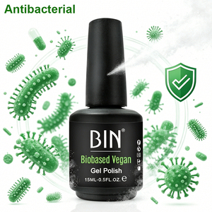 Vernis à <span class=keywords><strong>ongles</strong></span> en gel végétalien bio à base <span class=keywords><strong>de</strong></span> plantes, longue durée, haute qualité, pour salon <span class=keywords><strong>de</strong></span> beauté, avec logo OEM, vente en gros, pour nail art et gel UV - Product Image 5