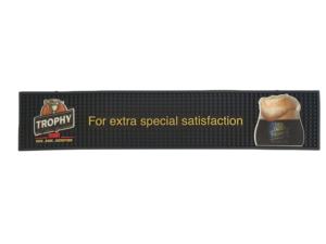 Custom Logo <b>Silicone</b> Bar <b>Pad</b> Non Slip Waterproof For Pub Hotel Bar And Beverage Service Decoration Cup Mat - Product Image 1