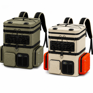 Nevera Portátil para Auto <span class=keywords><strong>de</strong></span> 18L/24L, 12V 24V DC, Compresor, Bolsa Refrigeradora para Acampar, Senderismo, Pesca y Viajes por <span class=keywords><strong>Carretera</strong></span> - Product Image 1