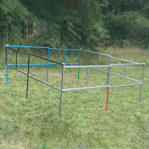 Paneles Flotantes Plegables, <span class=keywords><strong>Corral</strong></span> Portátil para Caballos con Kits de Soporte, Cercas para Ganado al Aire Libre para Acampar, Jardín y Patio - Product Image 1