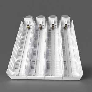 Dispensador automático de bebidas Organizador de nevera Empujador de estante de servicio por gravedad - Product Image 1