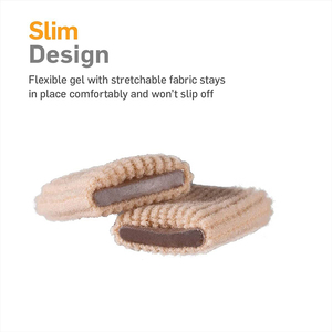 Manchons <span class=keywords><strong>de</strong></span> tubulure réutilisables pour protéger et amortir les <span class=keywords><strong>cors</strong></span>, les ampoules, les verrues plantaires, les plaies <span class=keywords><strong>de</strong></span> pression, les callosités sur les pieds, les orteils et les doigts. - Product Image 6