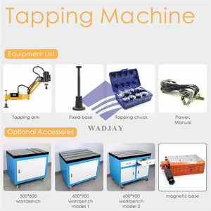 Machine à tarauder électrique M3-M16, écran tactile, taraudeuse portable en métal, 220V - Product Image 6