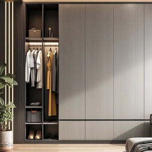 Collection de placards de chambre à coucher sur mesure de luxe pour les passionnés de mode, vente en gros d'usine - Product Image 4