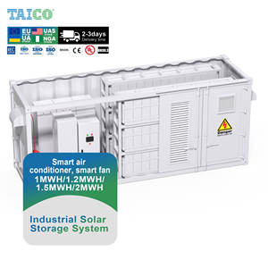 Sistema de almacenamiento de energía solar aire acondicionado inteligente refrigeración 1mkw 1.2mkw 1.5mkw 2mkw contenedor de almacenamiento de energía de batería de alta calidad - Product Image 1