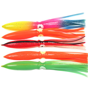 เหยื่อปลาหมึกยาง TPR ขนาด 21 ซม. สำหรับตกปลาทะเล - Product Image 5