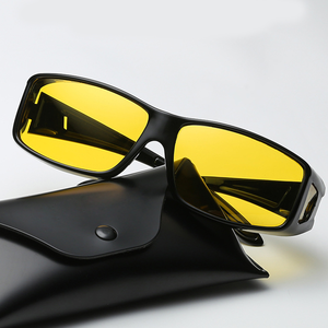 نظارات شمسية جديدة للحماية نظارات قيادة متينة مضادة للوهج للسيارة للرؤية الليلية مع ، - Product Image 4