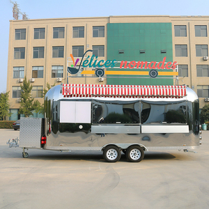 Camion de restauration rapide CAMPTRL, entièrement équipé, en acier inoxydable, pour hamburgers, tacos, avec équipement de cuisine. - Product Image 3