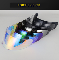 Lentille de visière de casque de HJ-33 pour casque de moto HJ33 I90 remplacement de visière casque modulaire Moto Casco accessoires Capacete