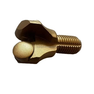 32mm 28mm <span class=keywords><strong>27mm</strong></span> 29mm PDC Mỏ Than Neo bit/mái bolter khoan bit cắt rèn 2 cánh lõi tốt với Lỗ nước trung tâm - Product Image 5